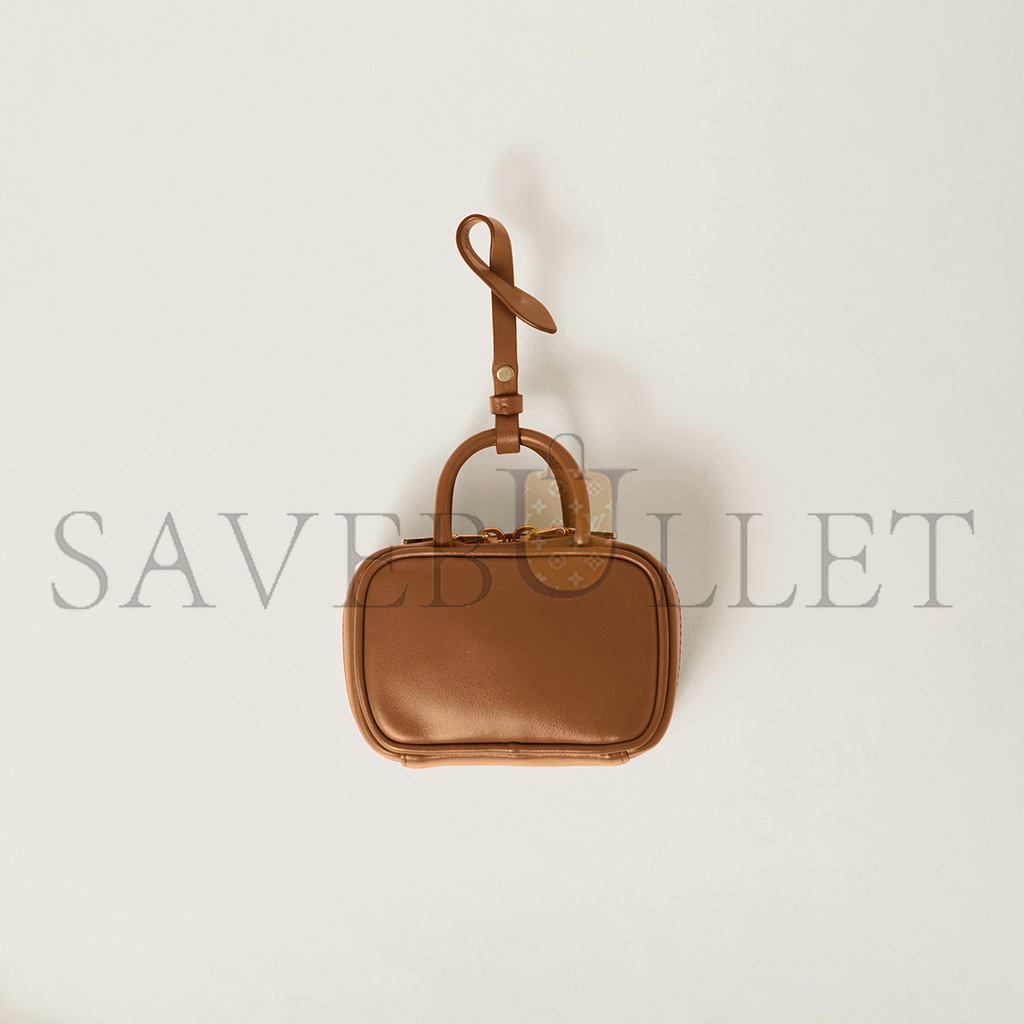 MIUMIU LEATHER MICRO BAG 5NR036 (11*7*4cm)